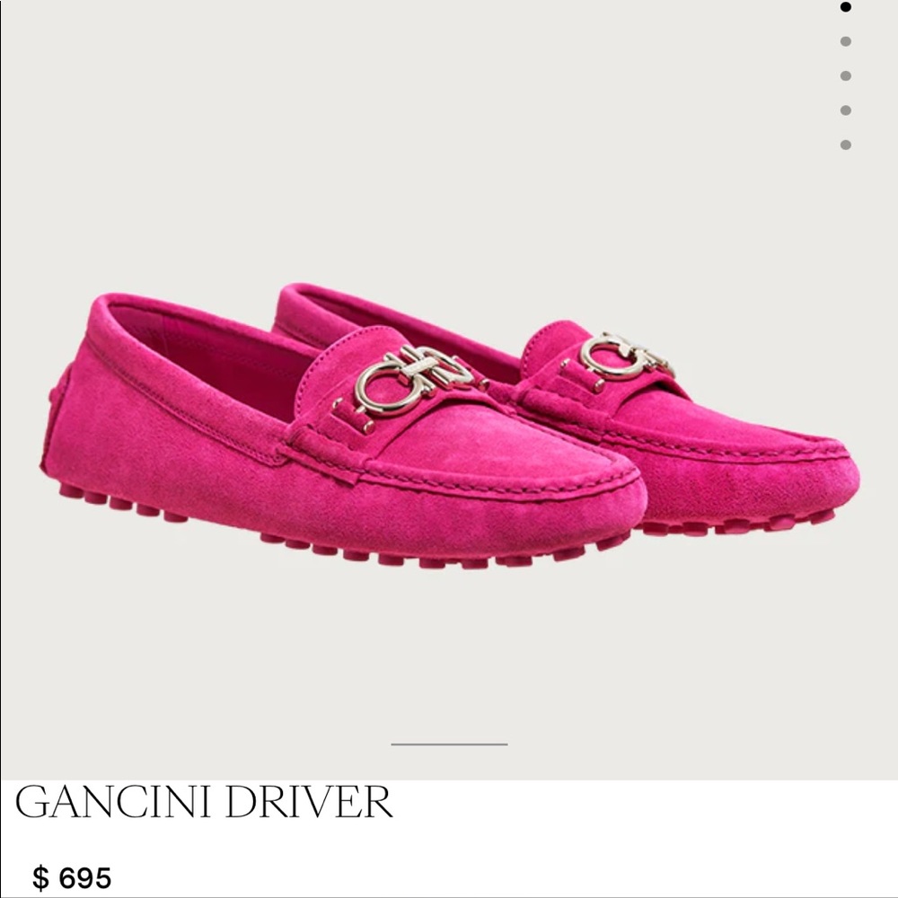 Salvatore Ferragamo Moccasins in Hot Pink
